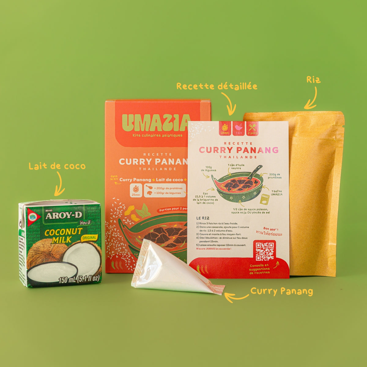 PACK CURRY PANANG x3